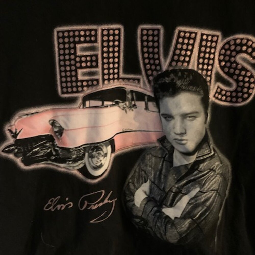 ELVIS PRESLEY WOMENS BAND TEE - Picture 2 of 4